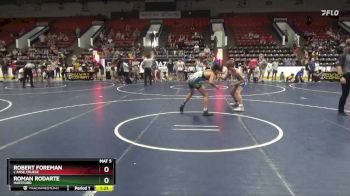 125 lbs Cons. Round 2 - Roman Rodarte, Hartford vs Robert Foreman, L`Anse Cruese