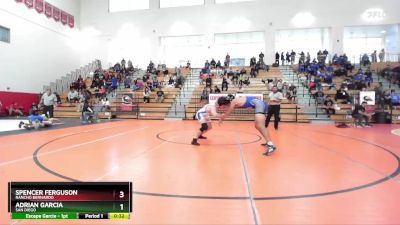 175 lbs 3rd Place Match - Adrian Garcia, San Diego vs Spencer Ferguson, Rancho Bernardo