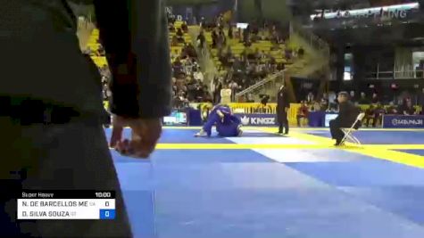 NICHOLAS DE BARCELLOS MEREGALI vs DAVI SILVA SOUZA 2022 World Jiu-Jitsu IBJJF Championship