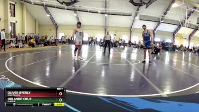 174 lbs Cons. Round 4 - Oliver Byerly, Unattached vs Orlando Cruz, Purdue