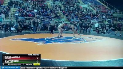 182 lbs Cons. Round 2 - Chayton Senn, Fargo Davies vs Tyrus Jangula, Bismarck