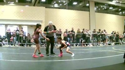 80 lbs Consi Of 8 #2 - Sadie Ann Tolentino, Nakamura Wrestling vs Surina Saran, Dog Pound