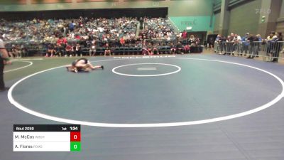 130 lbs Round Of 32 - Makenzi McCoy, Wasatch vs Aniela Flores, Pomona