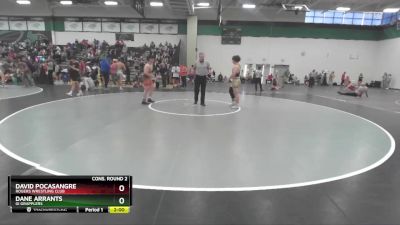 157 lbs Cons. Round 2 - Dane Arrants, GI Grapplers vs David Pocasangre, Rogers Wrestling Club