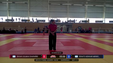 Edgar Colman Chaparro vs Renato Gennari Mendelievich 2025 ADCC South American Championship
