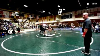 132 lbs Semifinal - Aaron Meza, Esperanza vs Tas Storer, Poway