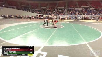 6A-175 lbs Quarterfinal - Isaac Reynoso, Glencoe vs Maximus Rodriguez, North Salem