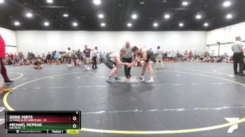 220 lbs Quarterfinals (8 Team) - Derik Mirts, NC Pride Elite Wrestling vs Michael McPeak, Bad Bass