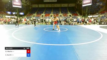 220 lbs Rnd Of 32 - Hayden Martin, Alaska vs Caleb Kurtti, Minnesota