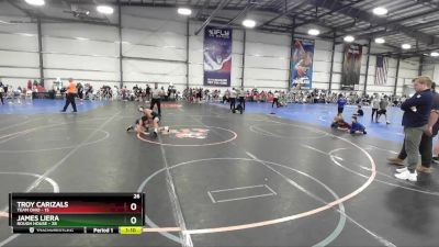 84 lbs Rd# 3 12:00pm Friday - Troy Carizals, Team Ohio vs James Liera, Rough House