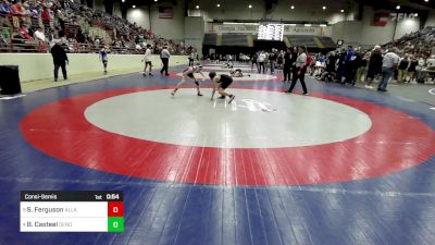 95 lbs Consolation - Sawyer Ferguson, Allatoona Youth Wrestling Club vs Barrett Casteel, Dendy Trained Wrestling