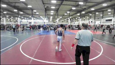 123 lbs Quarterfinal - Michael Pabustan, Lions WC vs Caden Woodall, BlackCat WC