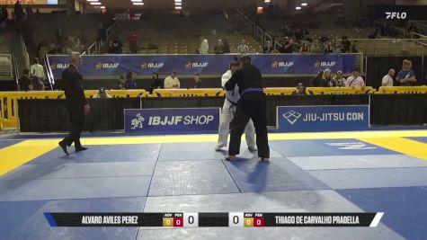 Thiago De Carvalho Pradella vs Alvaro Aviles Perez 2026 Pan Jiu Jitsu IBJJF Championship