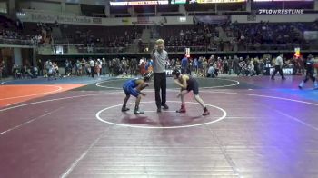 85 lbs Quarterfinal - Kameron Thompson, 505 WC vs STEVEN ROBLES, BUCKEYE ROUGHRIDERS