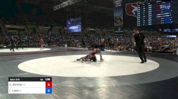 106 lbs Rnd Of 32 - Cailyn Whittier, Wisconsin vs Lily Lane, Oklahoma