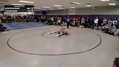120 lbs Champ. Round 2 - Cayden Dahs, St. Vincent St. Mary vs Jaxson Mayberry, Union County