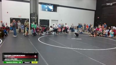 50 lbs Cons. Semi - Hayden Chrobocinski, Cane Bay Cobras vs Jayce Holmes, Summerville Takedown Club