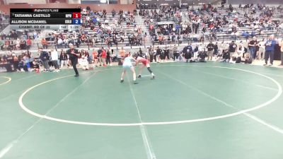 49 kg Champ. Rd Of 32 - Tatianna Castillo, Michigan Premier WC vs Allison McDaniel, Colorado