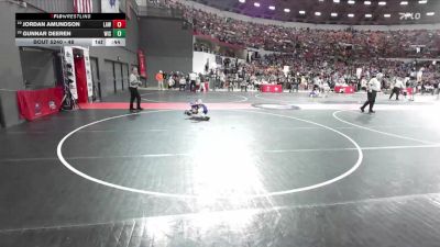 48 lbs Cons. Round 2 - Jordan Amundson, LAW vs Gunnar Deeren, Wisconsin