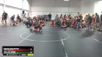 76 lbs Round 3 (6 Team) - Brylan Zerbe, U2 The Uprising Begins vs Devon Eggleston, North County