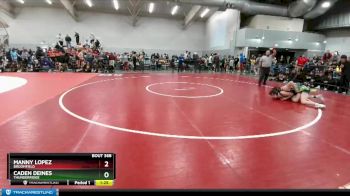 144 lbs Champ. Round 2 - Manny Lopez, Broomfield vs Caden Deines, Thunderridge