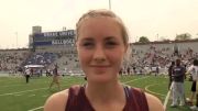 Katie Flood Dowling Catholic after 4th HS 3k Win 2010 Drake Relays