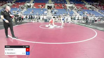 220 lbs Cons 16 #2 - Matthew Harrold, Massachusetts vs Everett Mcclelland, Indiana