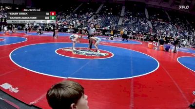 1A-126 lbs Cons. Round 2 - Carson Alexander, Gordon Lee vs Colby Stock, Fellowship Christian School