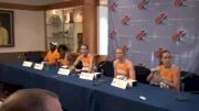 Press Conference - Tennessee Women DMR Champs 2010 Penn Relays