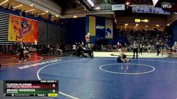 132 lbs Cons. Round 2 - Clinton Plotner, Lake Highland Preparatory School vs Braden Henderson, Blacksburg