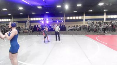 116 lbs Round Of 64 - Esmeralda Duran, The Valley Athletic Club vs Finley Houck, Ascend Wr Ac