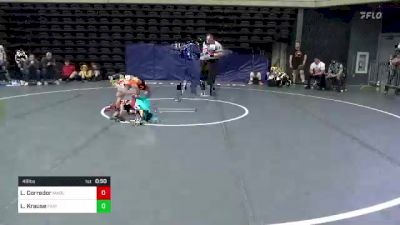48 lbs Final - Lucas Corredor, Marlton, NJ vs Lucas Krause, Fair Lawn, NJ