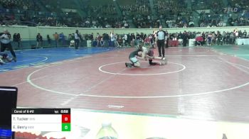 100 lbs Consi Of 8 #2 - Talan Tucker, Blanchard High School vs Eli Berry, Independent