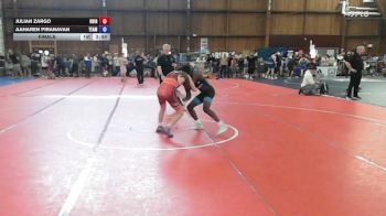 125A lbs Final - Julian Zargo, Rhino Wrestling vs Aaharen Piranavan, Team Impact Wrestling Club
