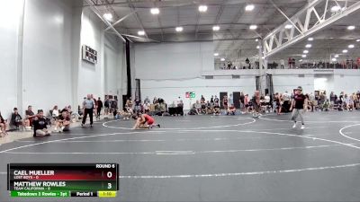 106 lbs Round 6 (8 Team) - Cael Mueller, Lost Boys vs Matthew Rowles, Team California