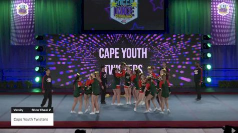 Cape Youth Twisters [2022 Varsity Show Cheer 2] 2022 Pop Warner National Cheer & Dance Championship