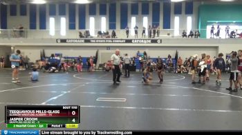 106 lbs Quarterfinal - Jasper Croom, Grappling House WC vs Teequavious Mills-Glasgow, Glasgow Wrestling Academy