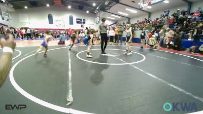 70-75 lbs Final - Isaac Glover, Brushy Wrestling Club vs Sebastian Soto, Bartlesville Wrestling Club