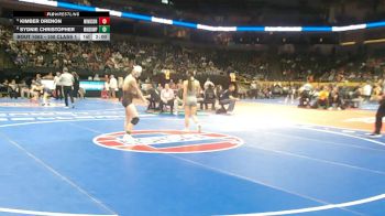 100 Class 1 lbs Champ. Round 1 - Kimber Drenon, Windsor vs Sydnie Christopher, Windsor (Imperial)
