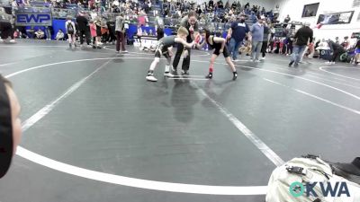 58 lbs Consi Of 4 - Sawyer Ramirez, Tecumseh Youth Wrestling vs Canyon Jones, Tecumseh Youth Wrestling