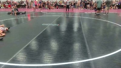 90 lbs Round 1 (6 Team) - Knox Carter, Georgia United Red vs Theo King, Revival Misfits