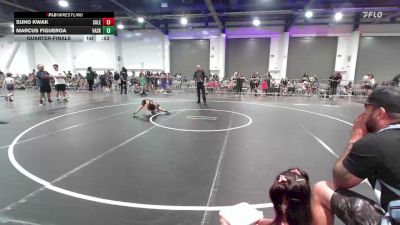 52 lbs Quarterfinal - Suho Kwak, Salem Elite Mat Club vs Marcus Figueroa, Vasky Bros