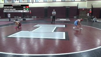 102-111A 1st Place Match - Zaylee Horn, East Buchanan Girls vs Brielle Wieland, Independence Girls