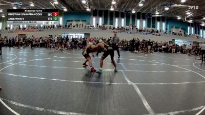 138 lbs Round 1 (6 Team) - Jake Wyatt, Beebe Trained Blue vs Kristian Jean-Francois, Oakleaf WC