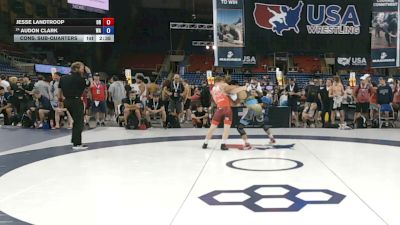 126 lbs Cons. Sub-quarters - Jesse Landtroop, Oregon vs Audon Clark, Washington