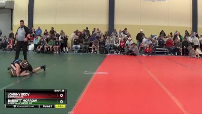 85 lbs Champ. Round 2 - Barrett Morrow, Immortal Athletics WC vs Johnny Eddy, Chippewa Elite