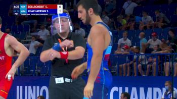 72 kg Quarterfinal - Samuel Bellscheidt, GER vs Shant Khachatryan, ARM