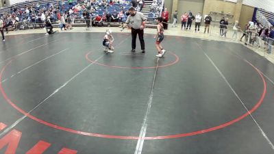 12U Boys - 63 lbs Champ. Round 1 - Jebsen Bahl, Lancaster Wrestling Club vs Liam King, Thoroughbred Wrestling Academy (TWA)