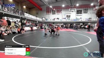 61 lbs Rr Rnd 4 - River Minton, Runestone vs Waylon Ward, Warner Eagles Youth Wrestling