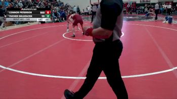 145 lbs Semifinal - Connor Peterson, Maple Grove vs Tucker Skluzacek, Tri-City United